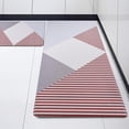 thumbnail image 5 of Grey Red Kitchen Mats for Floor Cushioned Anti Fatigue Non-Slip Waterproof Kitchen Rugs Premium PVC Kitchen Mat and Rug for Comfort Standing Heavy Duty Ergonomic Foam Rug Mother''s Day, 5 of 6