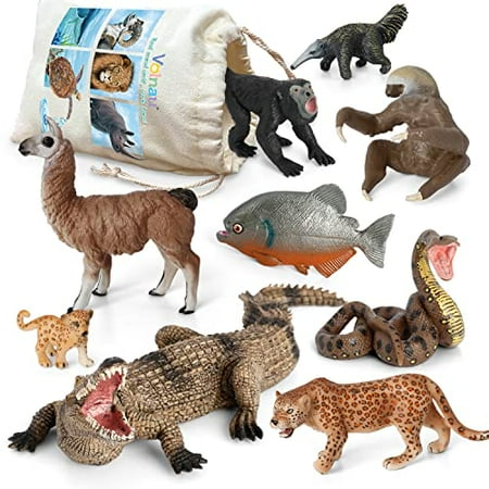 Animal Figurines Toys VOLNAU 9PCS South America Figures Zoo Pack for Toddlers Kids Decorations Preschool Educational Rainforest Jungle Forest Animals Sets | Walmart Canada Animal Figurines Toys VOLNAU 9PCS South America Figures Zoo Pack for Toddlers Kids Decorations Preschool Educational Rainforest Jungle Forest Animals Sets | Walmart Canada