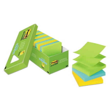Post-it Pop-up Sticky Notes Cabinet Pack, Jaipur Colors