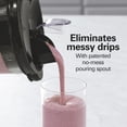 thumbnail image 2 of Hamilton Beach Wave Action Blender for Smoothies, Stainless Steel Ice Sabre Blades, 40oz Glass Jar, 20oz Blend-In Portable Travel Jar, 800 Watts, Qui, 2 of 10