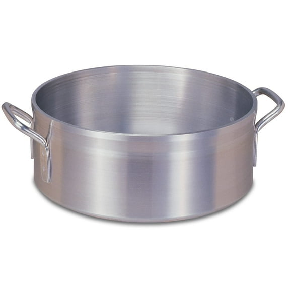 Vollrath Brazier,14.25 in Dia,Aluminum 68218