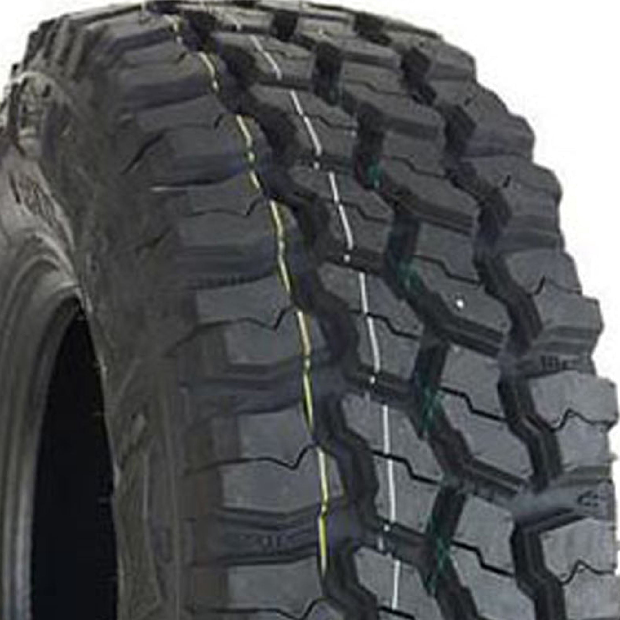 Americus Rugged M/T Mud-Terrain Tire - LT235/85R16 120 Q LRE 10PLY Rated Fits: 2004 Ford F-250 Super Duty King Ranch, 1999-2003 Ford F-250 Super Duty Lariat