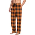 thumbnail image 4 of Top-kevin Thanksgiving Plaid Men's Pajama Pants Sleepwear Pajama Pant with Pockets Lounge Pajama Bottoms for Men, 4 of 14