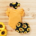 thumbnail image 4 of Carolilly Baby Girl Romper Bodysuit Pants Sassy Cotton Outfit Clothes 0-24 Months, 4 of 5