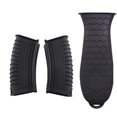 thumbnail image 4 of 3Pcs Pot Grip Handle Sleeves Set Anti-Scalding Silicone Pot Handle Holder Covers, 4 of 7