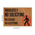 thumbnail image 2 of Door Mat Dirt Trapper,Welcome Doormat Entrance Front Door Mat For Home Bedroom Decor Non Slip Rug Decorative Accessories 24×16 Inches Non-Slip,Brown, 2 of 7