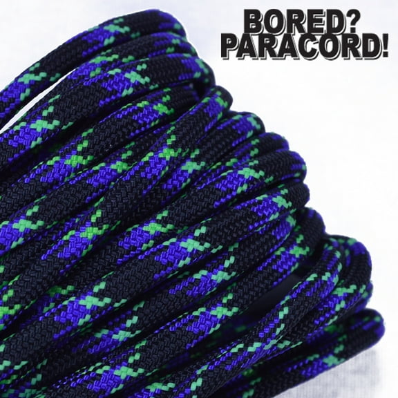Bored Paracord Brand 550 lb Type III Paracord - Undead 50 Feet