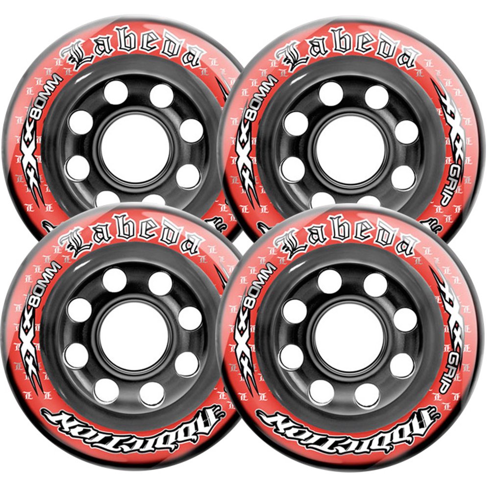 LABEDA WHEELS Inline Roller Hockey ADDICTION XXX 72mm 81A 4PACK Skate