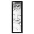 thumbnail image 2 of ArtToFrames 11" x 37" Black Engraved Edges Picture Frame, 11x37 inch Black Wood Poster Frame (WOM-4055), 2 of 8
