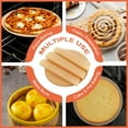 thumbnail image 4 of 300 Pcs 9.5 Inches Parchment Paper Round Unbleached High Heat, Non-stick Pre-cut Circles Baking Sheets for Grilling, Air Frying, Steaming, Bread Making and Cookie Lovers Mastering the Art of Baking, 4 of 5