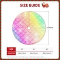 thumbnail image 4 of Kll Fish Scale Christmas Tree Skirt 36",Party Decorations Farmhouse For Christmas Decorations Holiday Party, 4 of 8
