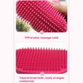 thumbnail image 4 of Methold Peine de cepillo para perros con anillo ajustable Cepillos ergonómicos Aseo Guante en forma de mano Ducha Baño Suministros de Suministros para perros rosa roja/1 pieza, 4 of 6