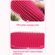 thumbnail image 4 of Methold Peine de cepillo para perros con anillo ajustable Cepillos ergonómicos Aseo Guante en forma de mano Ducha Baño Suministros de Suministros para perros rosa roja/1 pieza, 4 of 6
