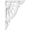 thumbnail image 3 of 5/8"W X 4"D X 6"H Wagon Wheel Architectural Grade PVC Bracket, 3 of 11