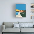 thumbnail image 3 of Trademark Fine Art Rosi Feist Kaufmann Desert House Poolside Canvas Wall Art, 3 of 4
