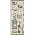 thumbnail image 2 of Gibbons, Lauren 12x24 White Modern Wood Framed Museum Art Print Titled - Perfume Linen 2, 2 of 4