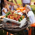 thumbnail image 4 of Stainless Steel 18 Hole Jalapeno Pepper Roasting Rack Grill Cooker Dishwasher Safe Barbecue Griller for Outdoor Use, 4 of 6