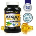 thumbnail image 4 of Natural Wild Fish Oil by Doctors Nutra Nutraceuticals - Sustainable Omega 3 DPA-EPA-DHA Oil 2,900 Milligram Supplement - Maximum Strength Ultra Pure Concentrate - 90 Burp-Less Soft-Gels, 4 of 6