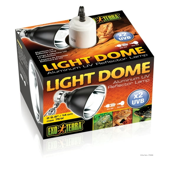 Exo Terra Mirror Dome Light, 5-1/2-Inch