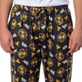 thumbnail image 3 of Harry Potter Men's Hogwarts Castle House Crest AOP Lounge Sleep Pajama Pants - Gryffindor Slytherin Hufflepuff Ravenclaw, 3 of 5