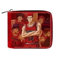 thumbnail image 2 of Cartera plegable Slam Dunk Anime de piel, 10 x 12 x 2,5 cm, para niños, 2 of 3