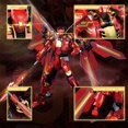 thumbnail image 5 of Juego de Construccion Robot Mecha Rojo M38 B1152 Guerrero Articulado 511 Piezas, 5 of 5