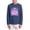 Navy, variant on Xyant Halloween Shirts for Girls Long Sleeve T-Shirt for Kids Toddler Pumpkin/Ghost Graphic Spooky Boo Tees Top,Size 2-14 Years