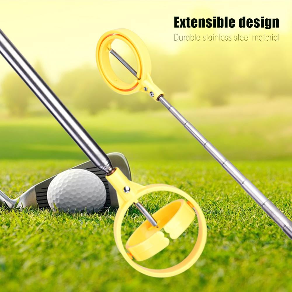 HURRISE 2 Colors Practical Golf Picker Telescopic Antenna Ball Pick-up