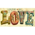 thumbnail image 2 of Faust, Richard 24x15 Black Ornate Wood Framed with Double Matting Museum Art Print Titled - French Love, 2 of 4