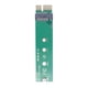 thumbnail image 1 of Adaptador PCIE a NVME M.2 SSD M Key admite 2230/42/60/80 M.2 SSD (negro), 1 of 2