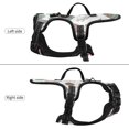 thumbnail image 3 of Pet Vest For Walking With Handle Adjustable Reflective Dog Cat Harness Christmas Graffiti, 3 of 7