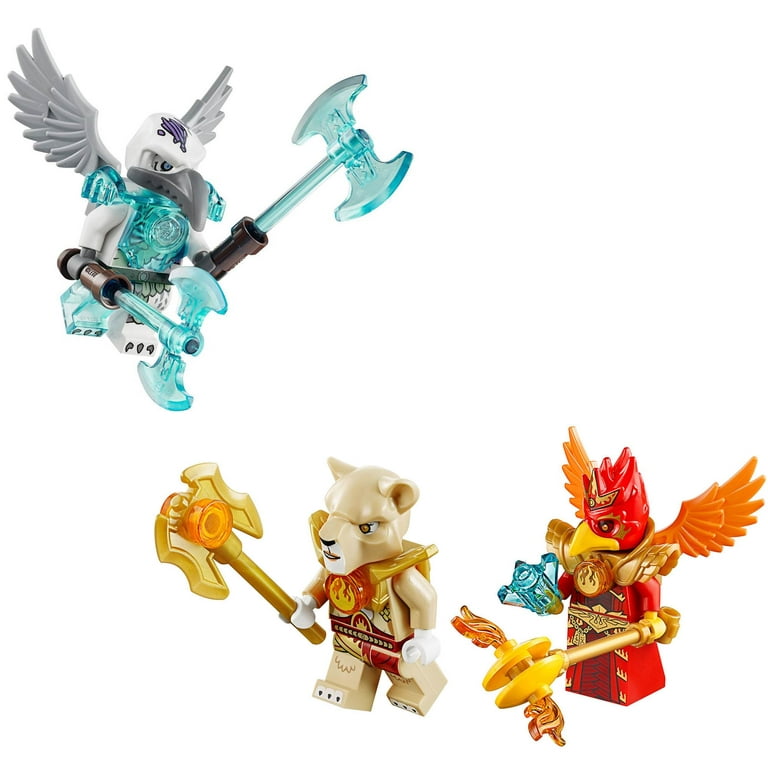 Har lært Et kors Samarbejde LEGO Legends of Chima 70146 - Flying Phoenix Fire Temple - Walmart.com