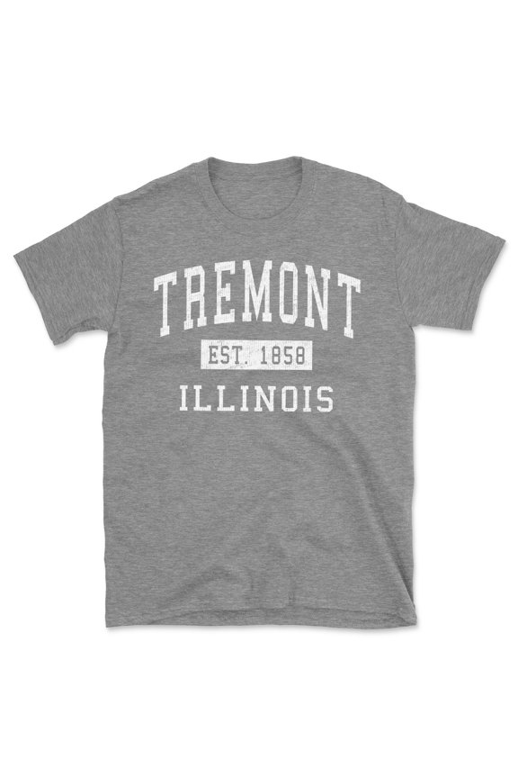 Tremont Illinois Classic Established Men's Cotton T-Shirt
