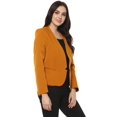 thumbnail image 4 of Pannkh Women's Solid Notched Blazer, 4 of 8