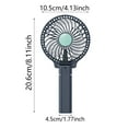 FuChenYu Loud Fans for Sleeping Handheld Fan Folding Large Wind Desktop