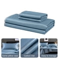thumbnail image 4 of Cooling Sleeping Mat | Foldable Rattan Bed Mat for Hot Weather | Breathable Summer Mattress Topper for Home Dorm School | Non-Slip Corner Straps | 2-Piece Set & 3-Piece Set Options, 4 of 7