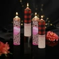 thumbnail image 6 of XINAOBAOLUO 2-Pack Unscented Pillar Candles with 10-15 h Burn Time, 6 of 6