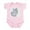 Petal Pink, variant on CafePress - WOLF Infant Creeper - Baby Light Bodysuit, Size Newborn - 24 Months