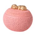 thumbnail image 3 of BELOVING Urne Commémorative pour Chien Boîte Commémorative Cendres Décoration de Bureau Souvenir Urne Rose, 3 of 10