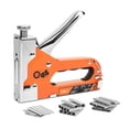 thumbnail image 1 of 6-in-1 Heavy Duty Staple Gun For Fixing Material Manual Nail Gun Wth Two Power Options For DIY Home Decor, 1 of 6