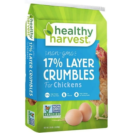 

BcTlyInc 1 Piece 17-Percent Layer Crumbles For Poultry 20 Lb