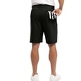 thumbnail image 6 of Havenre Men's Lightweight Ripstop Stretch Cargo Short Lightweight Casual Hiking Cargo Shorts Stretch Quick Dry Outdoor Tactical Shorts for Men with Multi Pocket for Fishing Casual Black XXL, 6 of 9