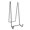 10 inches, variant on Efficient Easels Stands Display Stands For Display Picture Frame Holder Easels Stand For Art Book Photo Platter