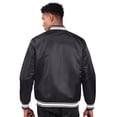 thumbnail image 2 of Men's Starter Black USC Trojans Core Satin Varsity Full-Snap Jacket, 2 of 2