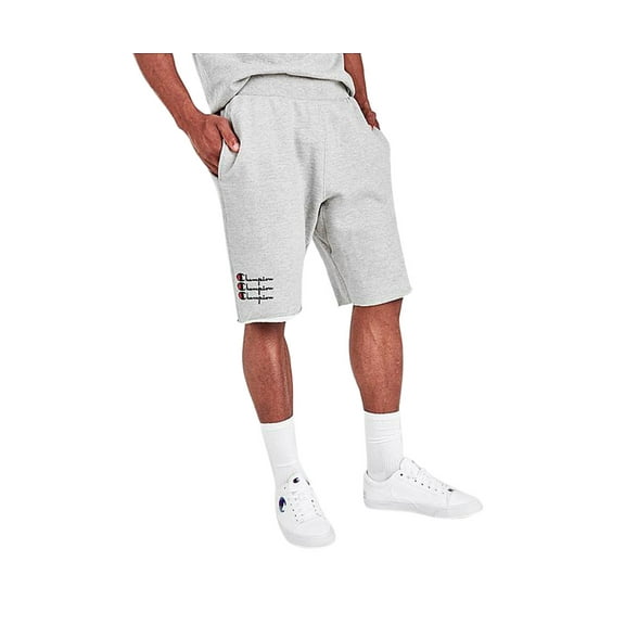 Champion Cham Trr Script Short Mens Active Shorts Size L, Color: Grey