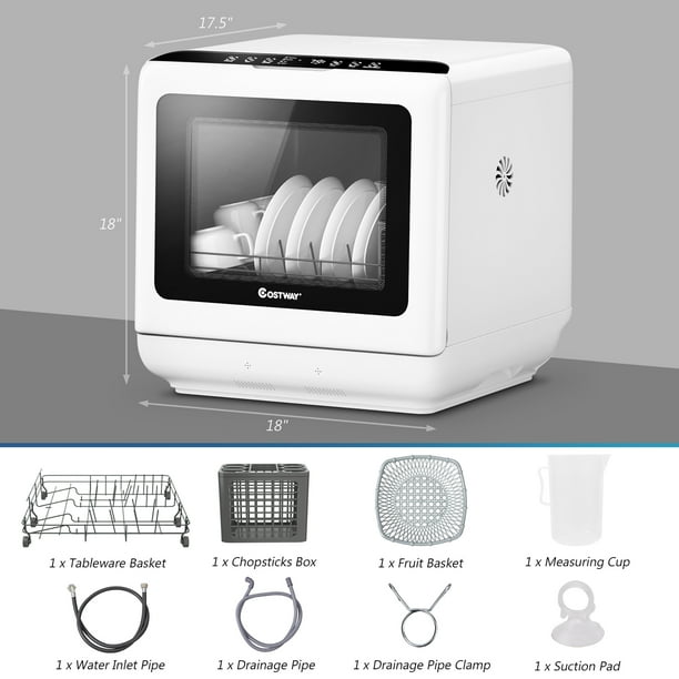 Dishwasher 17.5 inches wide deals