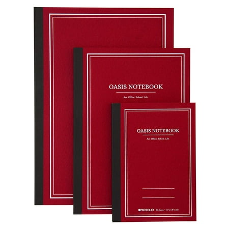 UPC: 0075633602471 | Itoya Profolio Oasis Notebook B5 – 7 x 9.9 inches Brick