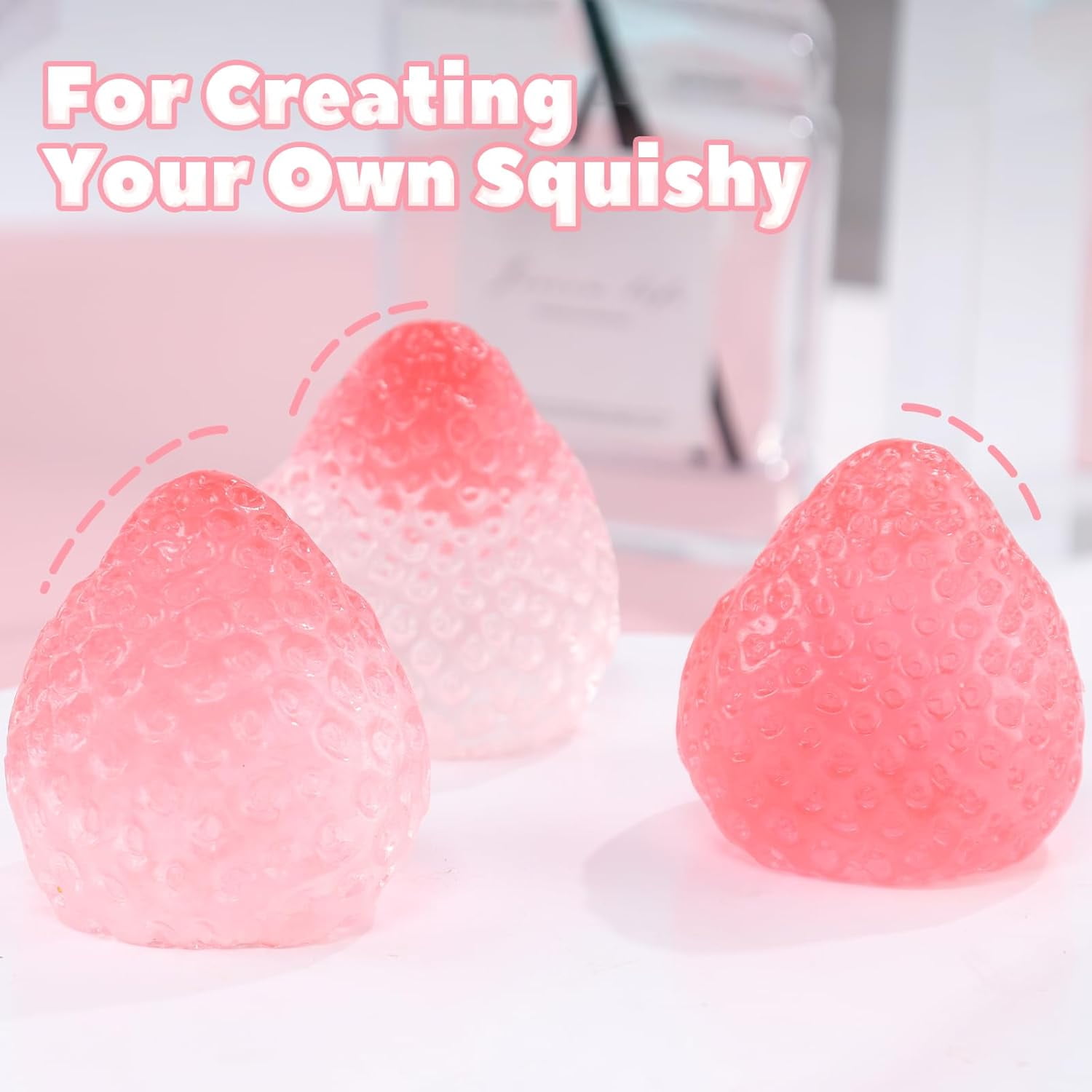 LET'S RESIN Transparent Gel for Taba Squishy, 28oz Super Soft Flex Rubber for Squishy Maker, DIY Decompression Gift for Kids, Adults