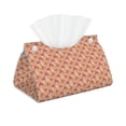 thumbnail image 6 of Rocae Mushroom Print Long Tissue Box Lid Durable Leather Tissue Box Lid Can Be Used as Modern Home Decoration, 6 of 9