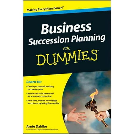 Business Succession Planning For Dummies Walmart Com